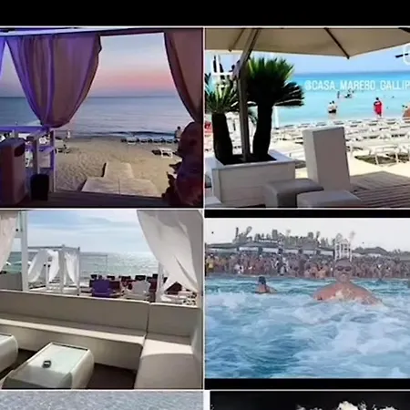 بيت للعطل Casa Mare80 - Baia Mare A 300mt - Parcheggio Riservato غالّيبولي